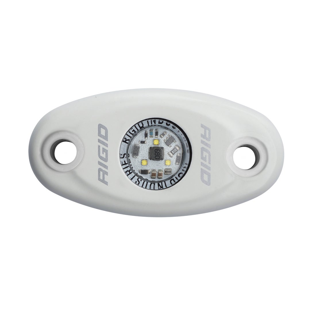 Rigid Industries A-Series Low Power LED Light - Cool White, White Housing 480153