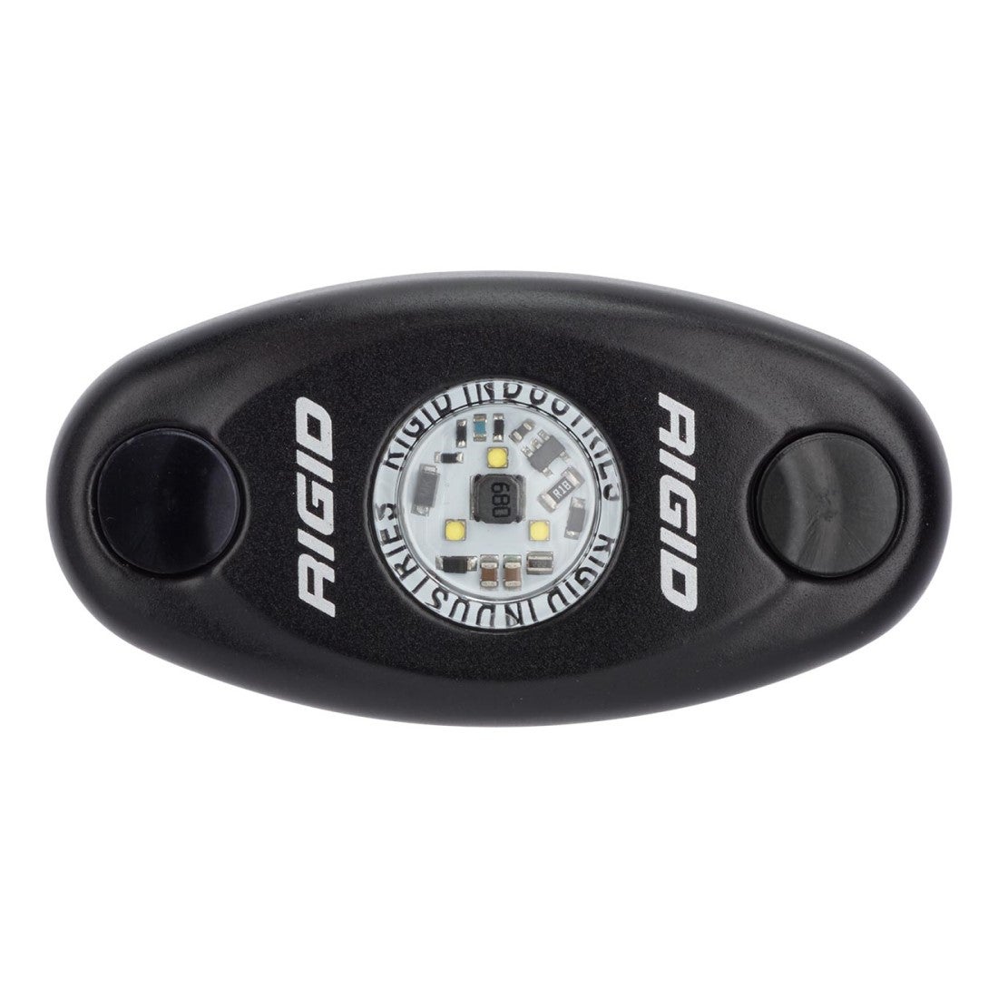 Rigid Industries A-Series High Power LED Light - Amber, Black Housing 480333