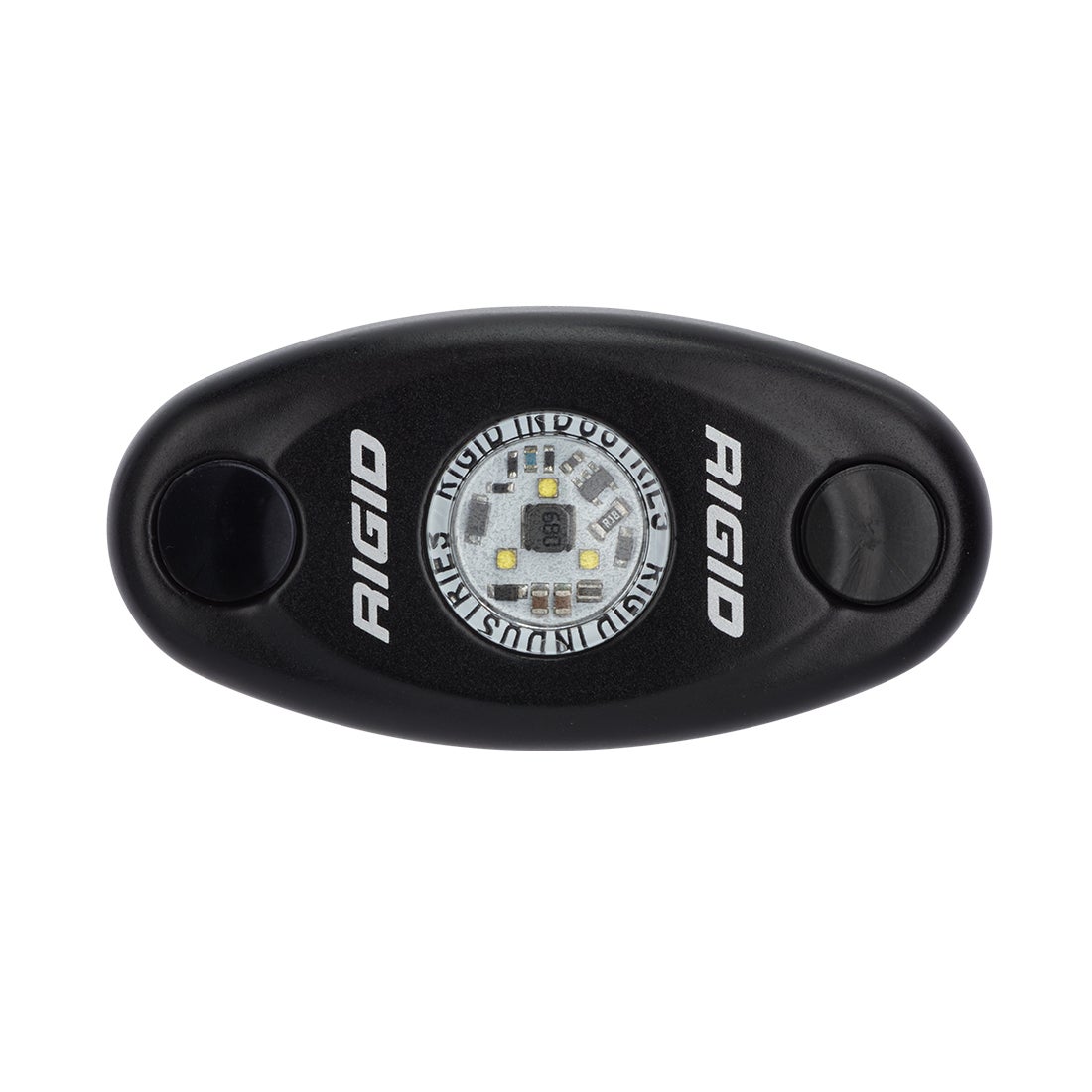 Rigid Industries A-Series Low Power LED Light - Amber, Black Housing 480343