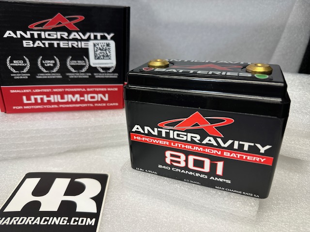 AG801   AntiGravity Lithium Battery  8-cell 12v 4.6Ah Motorsport Battery - IN STOCK