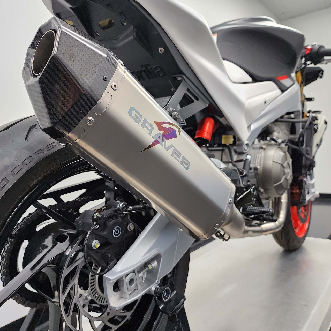 Graves Motorsports Aprilia RS 660 / Tuono 660 Full Titanium Exhaust System EXA-20RS6-FTT