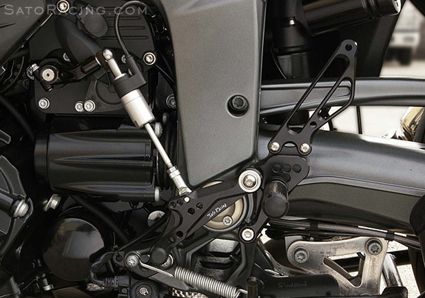 SATO Rear Sets - BMW K1300R/S 2009-