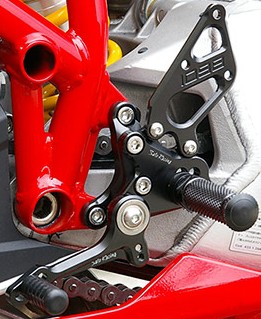 SATO Rear Sets - Ducati 848/1098/1198  2007-13