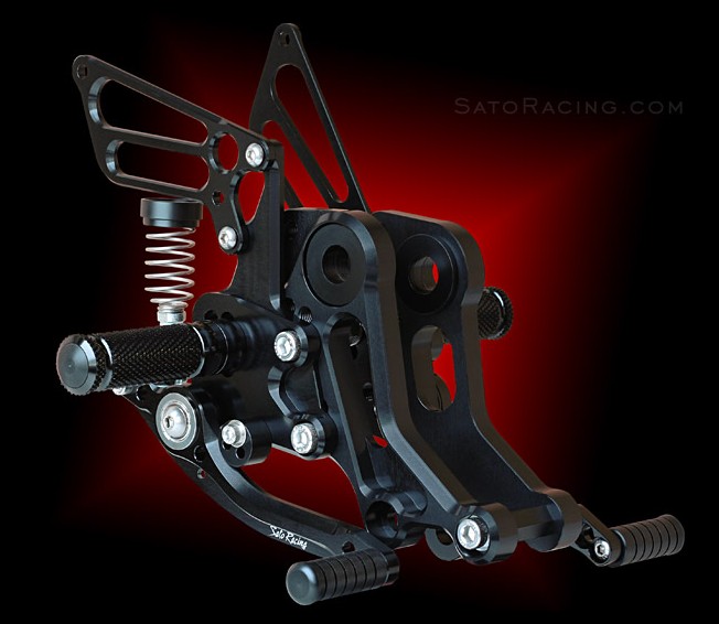 SATO Rear Sets - Ducati Monster 1100 EVO 2011-13