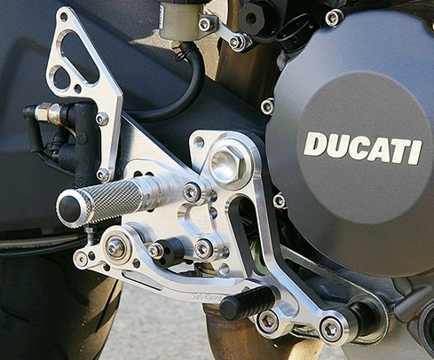SATO Rear Sets - Ducati Monster 696 / ABS 2008-14