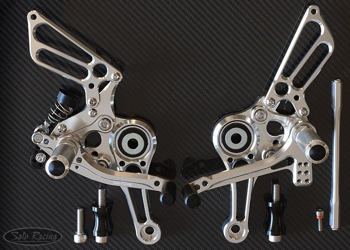 SATO Rear Sets - Ducati S2R / S4R/S 2003-08