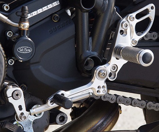 SATO Rear Sets - Ducati StreetFighter 2009-14