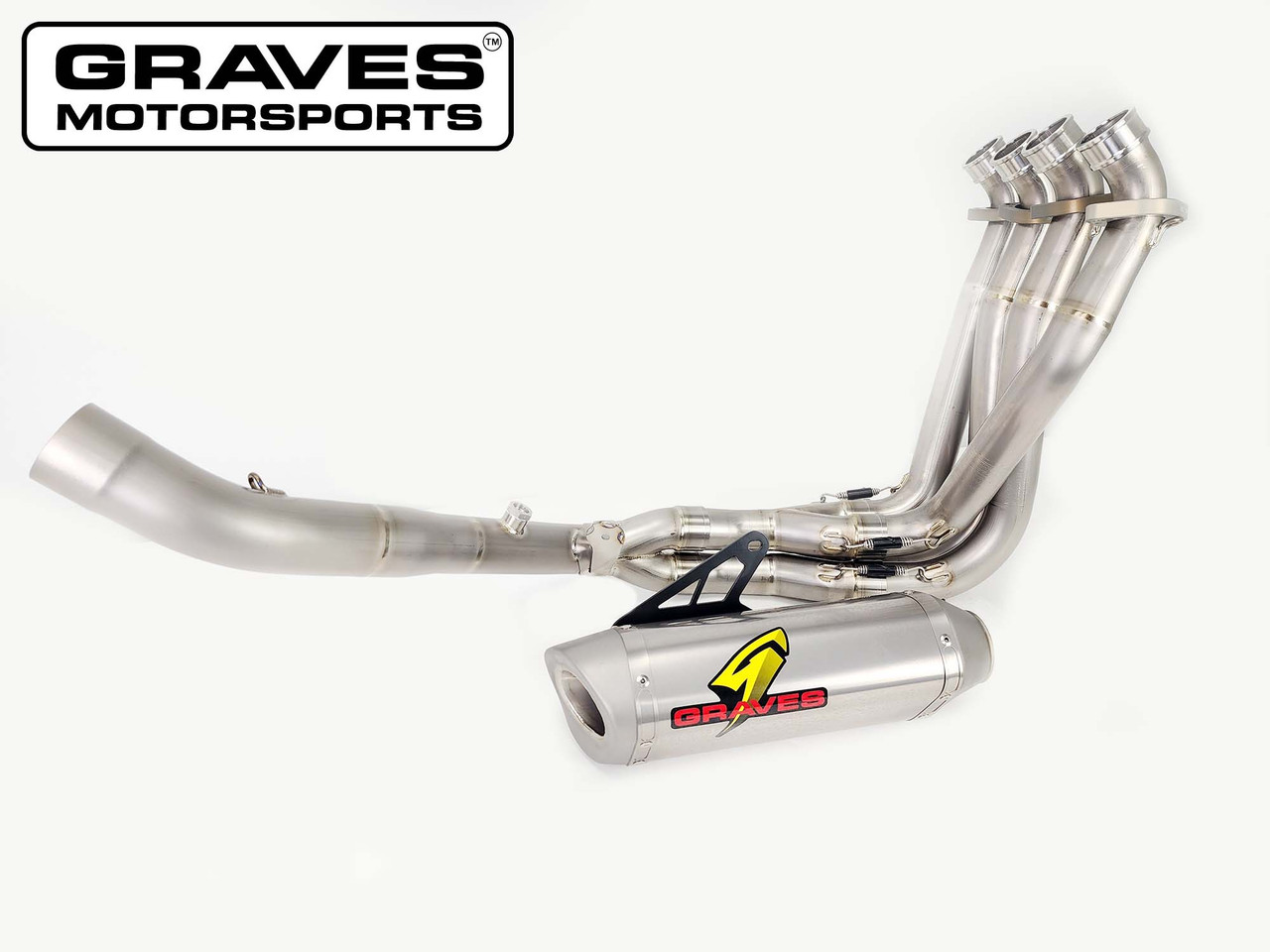 Graves Motorsports Suzuki GSX-R1000 Titanium Full Exhaust System - Titanium Silencer EXS-17G1-FTT