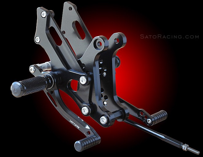 SATO Rear Sets - Honda CB919 / 599 Hornet  2002-07