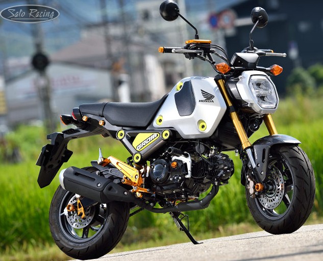 SATO Rear Sets with Tandem Brackets - Honda Grom 2022-25 [ clone ]