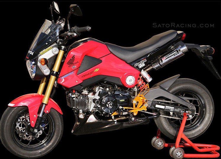 SATO Rear Sets - Honda Grom 2013-15