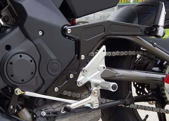 SATO Rear Sets - Kawasaki Ninja 650R (ER-6F) / ER6N 2012-16 (non-ABS) | HardRacing