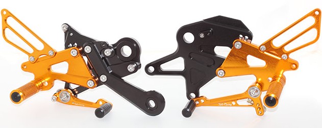 SATO Rear Sets - Kawasaki Ninja 650 / Z650 2017-26 | HardRacing