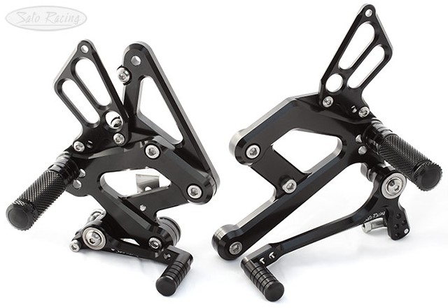 SATO Rear Sets - Kawasaki Ninja H2 SX/SE 2018-25 | HardRacing