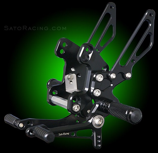 SATO Rear Sets - Kawasaki Ninja 1000 / Z1000 2011-19 | HardRacing