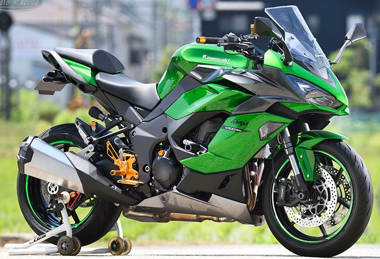 SATO Rear Sets - Kawasaki Ninja 1000 SX 2020-24 | HardRacing