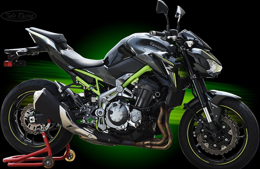 SATO Rear Sets - Kawasaki Z900 2017-24 | HardRacing