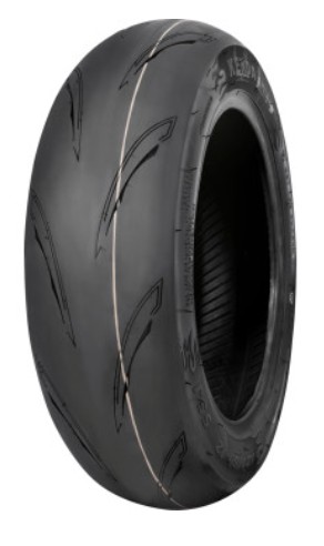 Kenda KD2 Kwick TIRE SET - '17-26 Kawasaki Z125 (04KD21208012, 04KD21009012) | HardRacing