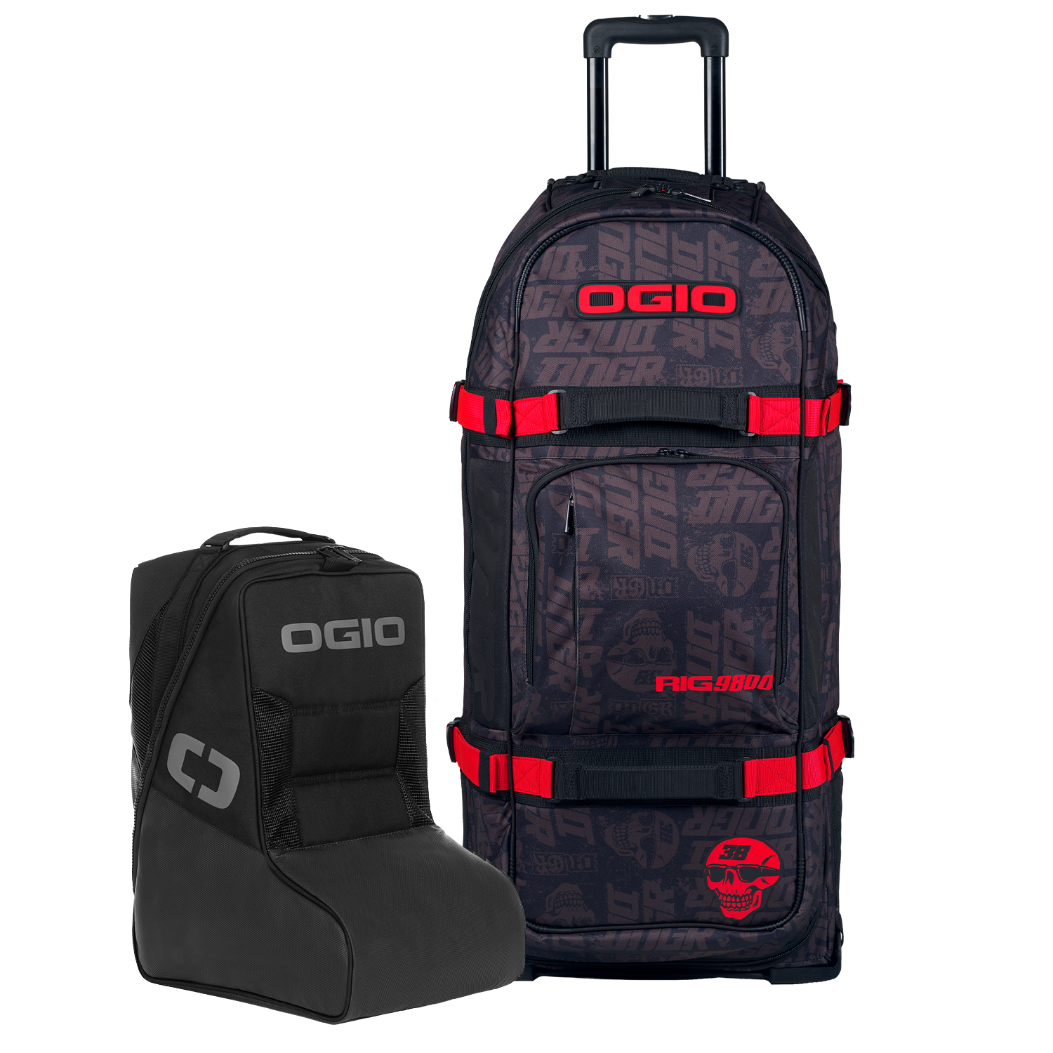 OGIO Rig 9800 Pro - DNGR Black, 801003.29