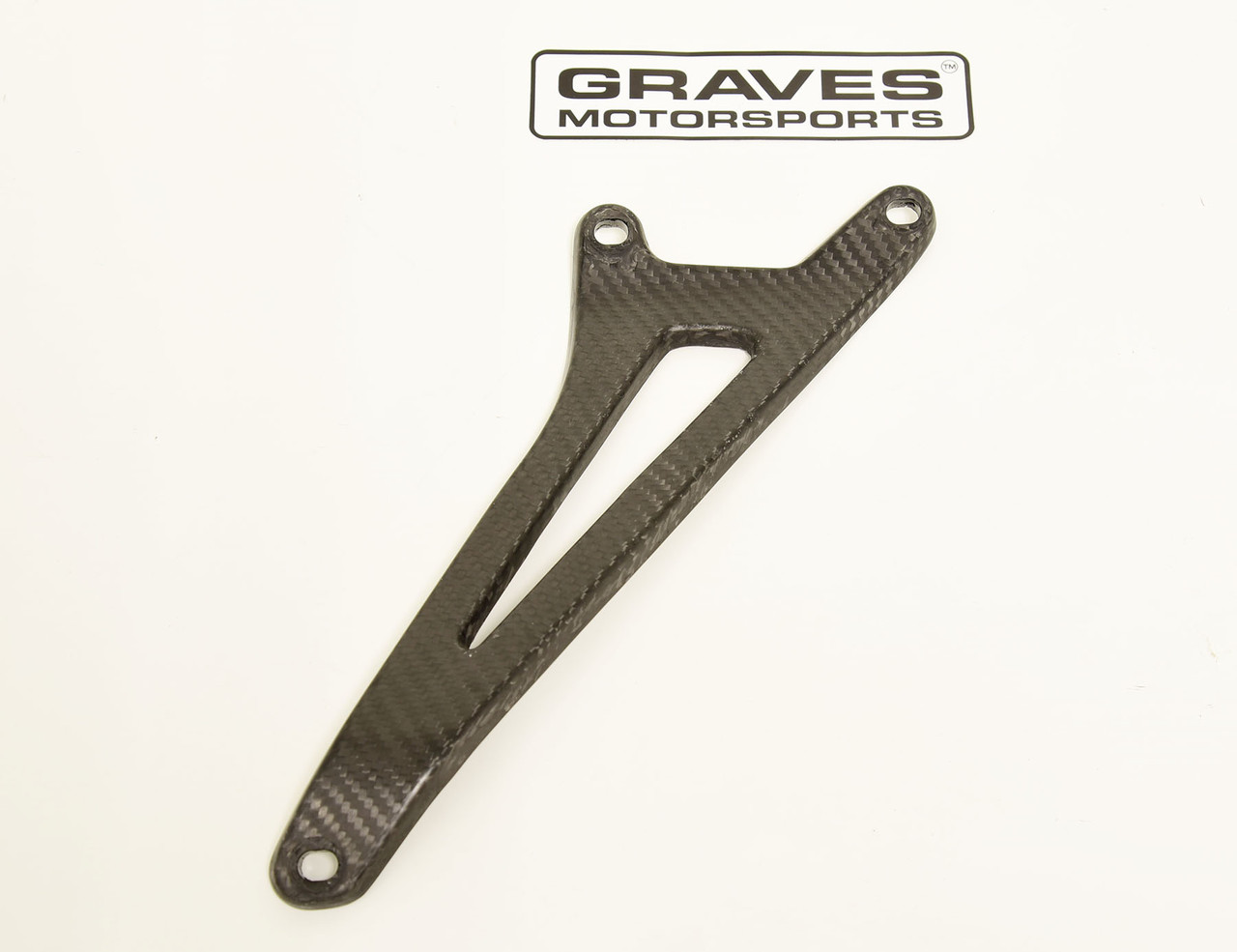Graves Motorsports Carbon Fiber Exhaust Hanger Bracket - Kawasaki ZX-10R / ZX-6R EBK-20ZX1-HBC