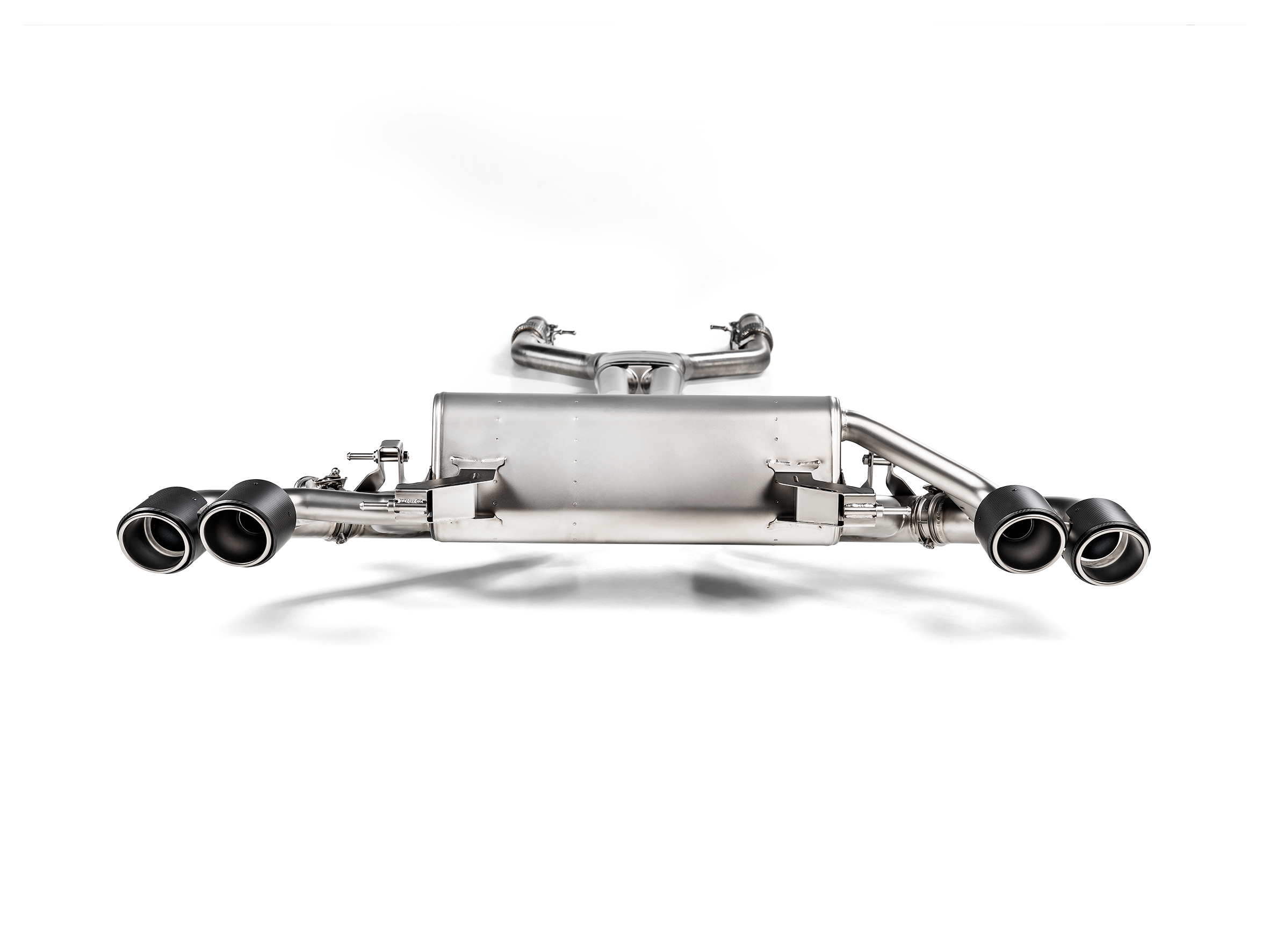 Akrapovic 17-19 Alfa Romeo Giulia Quadrifoglio Evolution Line Cat Back (Titanium) w/Link Pipes - S-AR/TI/1H-E