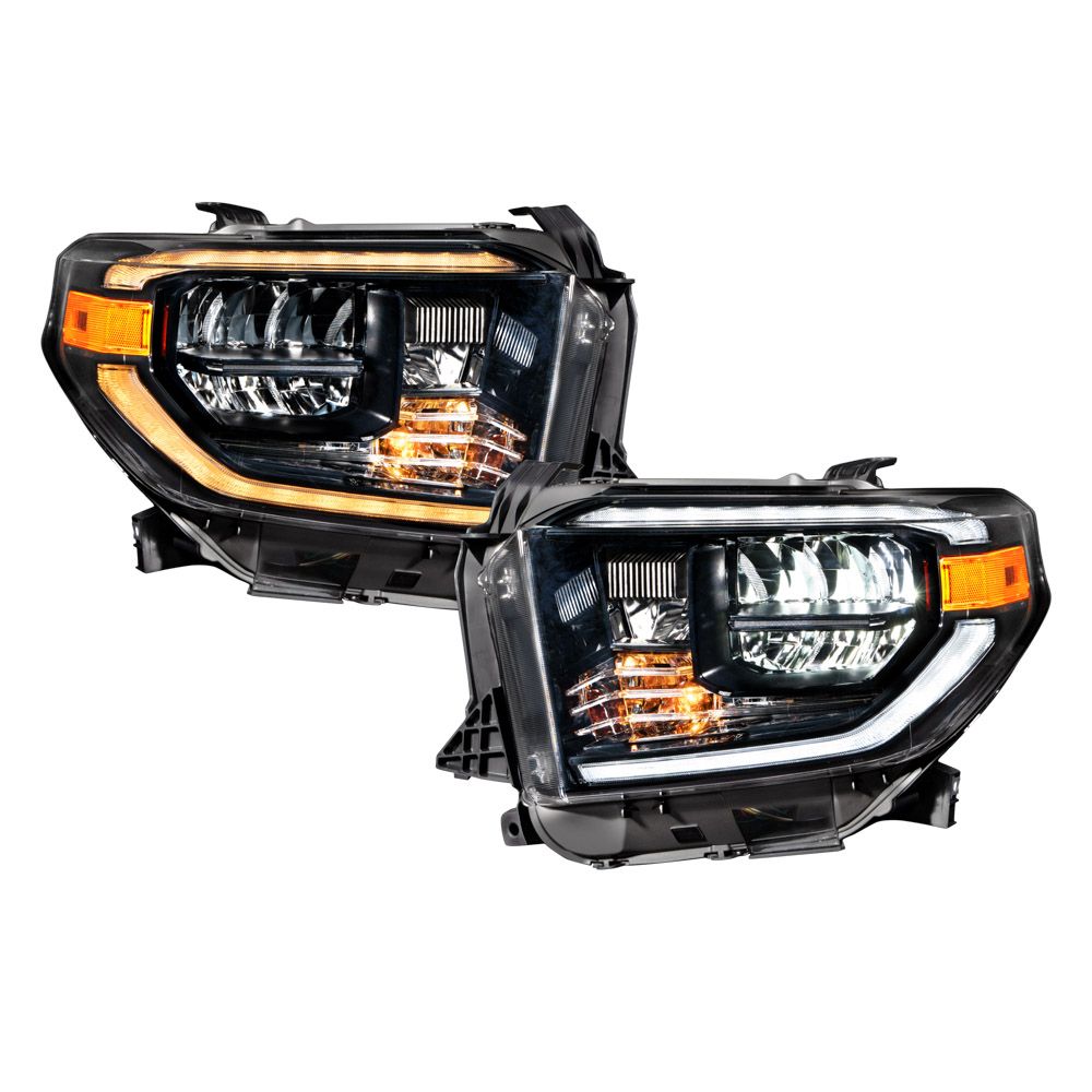 FORM Lighting LED Reflector Headlights, 2014-2021 Toyota Tundra, Pair - FL0002