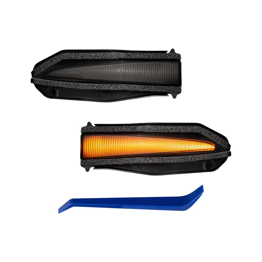 FORM Lighting LED Mirror Lights, 2014-2024 Toyota 4Runner / 2013-2018 RAV4 (Smoked Lens), Pair - FL0029