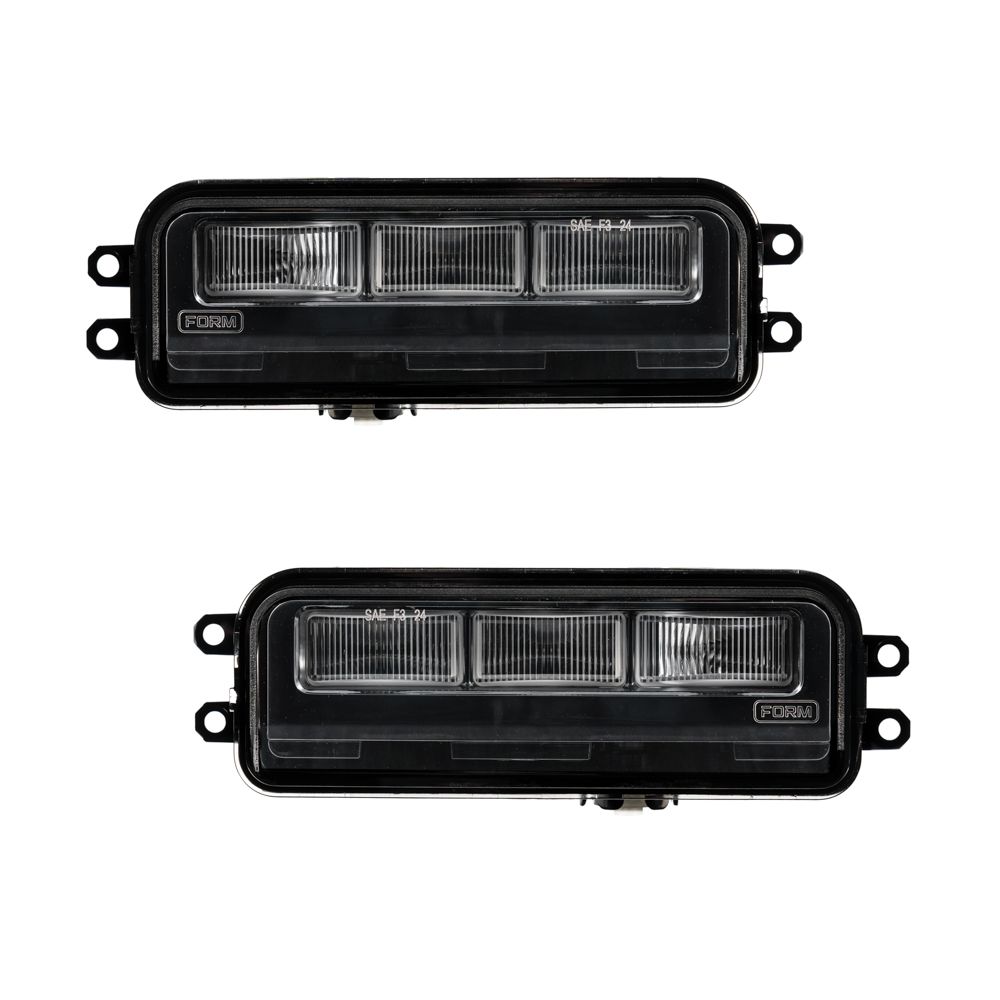 FORM Lighting LED Fog Lights, Toyota Tundra / Tacoma / Sequoia / 4Runner (Cool White 6000K), Pair - FL0082