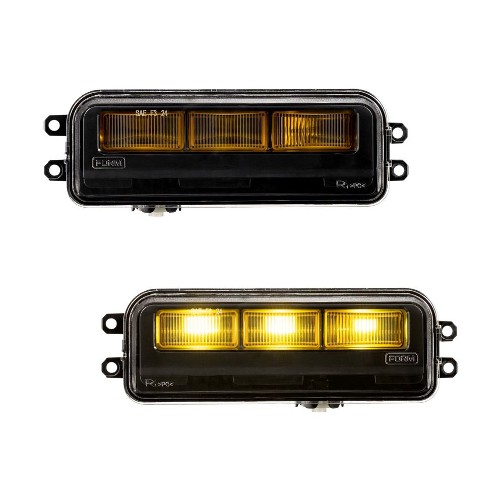 FORM Lighting LED Fog Lights, Toyota Tundra / Tacoma / Sequoia / 4Runner (Yellow 2700K), Pair - FL0083