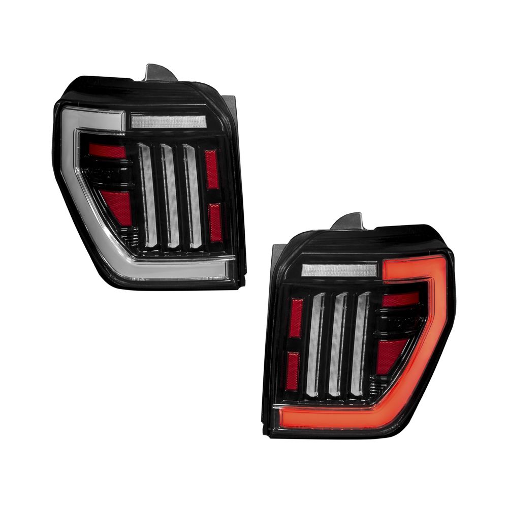 FORM Lighting LED Tail Lights, 2010-2024 Toyota 4Runner (Smoked Lens), Pair - FL0105