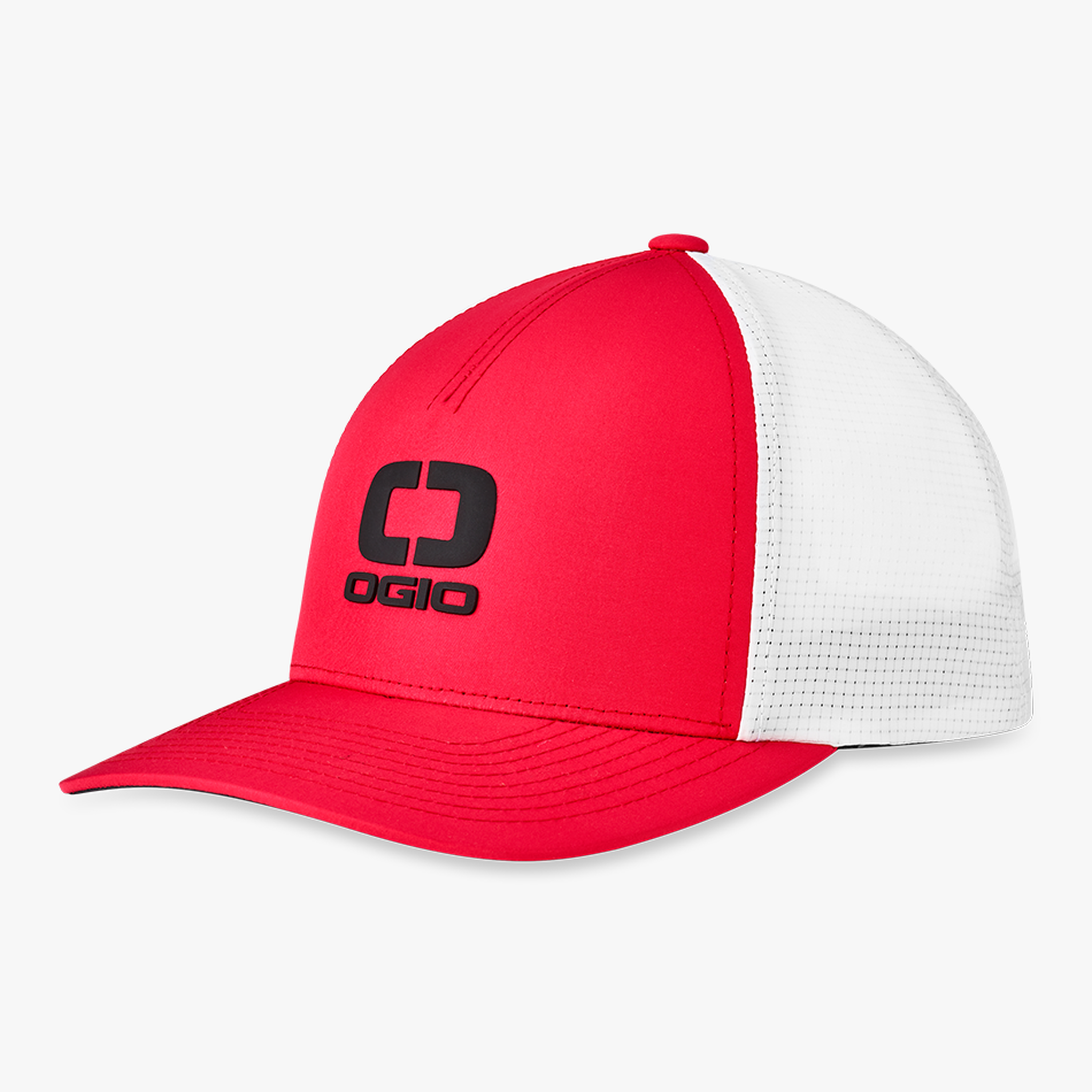 OGIO Badge Mesh Hat - Red, 5219009OG