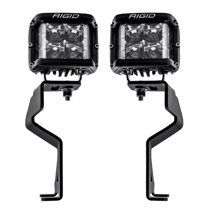 Rigid Industries Ford F-150 / Raptor A-Pillar D-SS PRO Spot Light Kit 46737