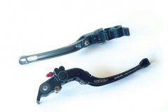 CRG RACELINE FOLDING CLUTCH & BRAKE LEVER SET