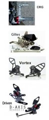 REARSETS (Vortex, WoodCraft, Driven Racing, Attack Performance, Lightech, Gilles)