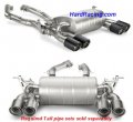M-BM/T/8H Akrapovic Slip-on Exhaust (Titanium) - 2014-2017 BMW M3/M4 (F80, F82, F83) | HardRacing