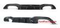 DI-BM/CA/3/G Akrapovic Rear Diffuser Carbon Fiber GLOSS Finish - 2016-2017 BMW M2 (F87) | HardRacing