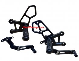 Woodcraft Rearset Kit for 2025 Yamaha R9 (Std / GP Shift), 05-0459B