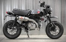 Yoshimura Race RS-3 Stainless Full Exhaust, w/ Stainless Muffler - '19-'26 Honda Monkey 125 Full System, 12130A5500 - IN STOCK