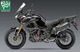 13120HD520   Yoshimura  RS-4T  Stainless Slip-On Exhaust w/ Stainless Can - Yamaha '12-24 Super Tenere