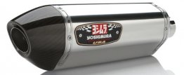 1314205  Yoshimura R-77 Dual Stainless Slip-ons w/ Stainless Mufflers - '09-'14 R1