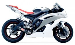 1362272  Yoshimura TRC Stainless Slip-on w/ Carbon Muffler - '06-16 YZF-R6V