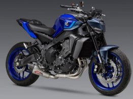 Yoshimura  Race AT2 Full System Exhaust-  Full Stainless Exhaust w/ Stainless Muffler and Carbon End Cap   MT-09 '21-25/ XSR900 '22-25   13992AP521