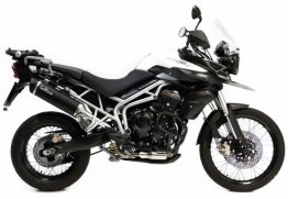 Leo Vince 14006U NERO Slip-On for Triumph Tiger 800 XC/XCA/XCX/XR/XRX  2011 - 2016