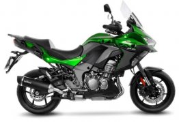 Leo Vince 14057U NERO Slip-On for Kawasaki Versys 1000 2019 - 2024