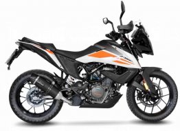 Leo Vince 14346EBU LV ONE EVO BLACK EDITION Slip-On for KTM 390 Adventure  2020 - 2024