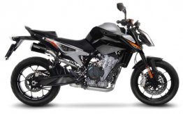 Leo Vince 15228BU LV-10 BLACK EDITION Slip-On for KTM 790/890 Duke R / L A2  2018 - 2025