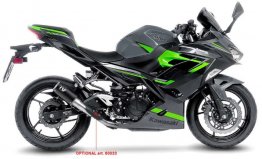 Leo Vince 15400BU LV CORSA BLACK EDITION Slip-On for Kawasaki Ninja 400/500 Z400/500  2018 - 2025