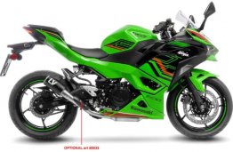 Leo Vince 15400CU LV CORSA CARBON FIBER Slip-On for Kawasaki Ninja 400/500 Z400/500  2018 - 2025
