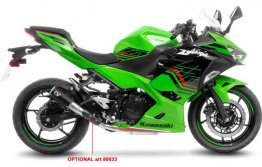 Leo Vince 15400SBU LV CORSA S BLACK EDITION Slip-On for Kawasaki Ninja 400/500 Z400/500  2018 - 2025