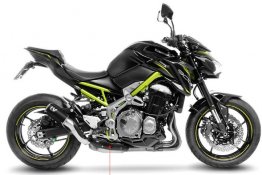 Leo Vince 15402BU LV CORSA BLACK EDITION Slip-On for Kawasaki Z900 / ZR900  2017 - 2025